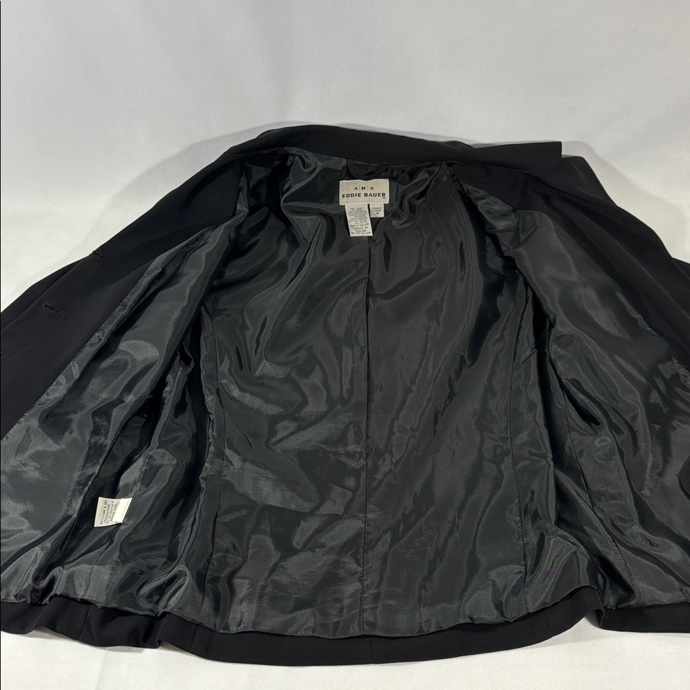 Eddie Bauer Elegant Black Suit Jacket - Picture 3 of 6